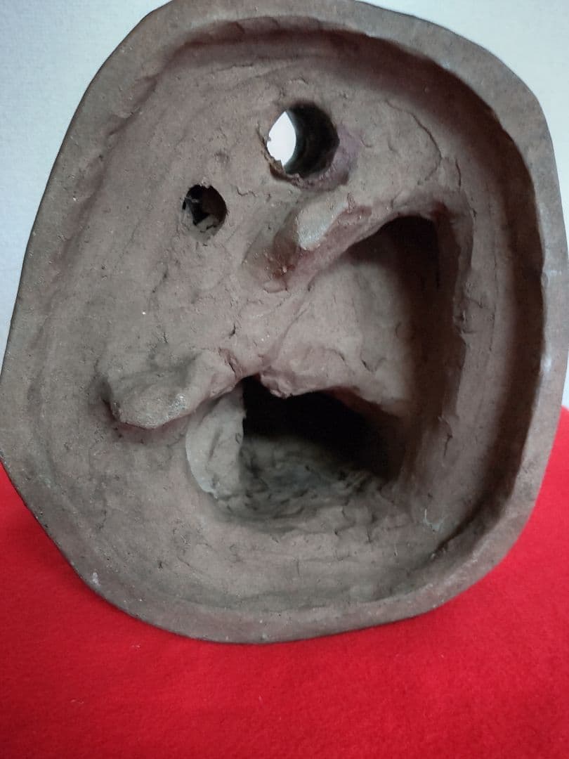 少女像置物/陶器