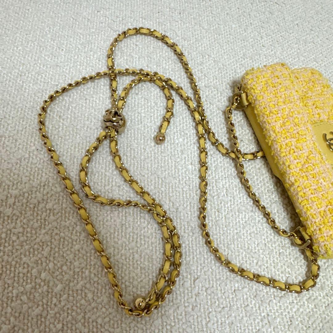 CHANEL♡シャネル♡スマホケース♡ツイード♡