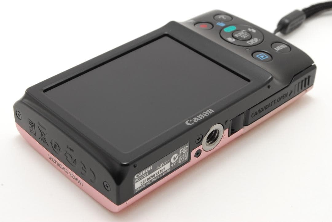 canon powershot a2400 pink 動作確認済み