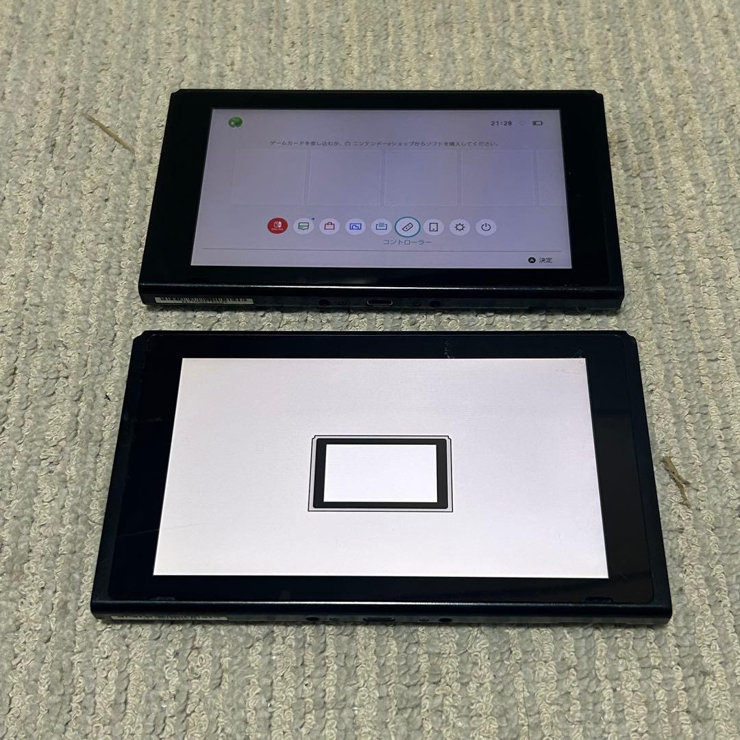 Nintendo Switch 本体のみ 2台セット 動作未確認 ジャンク