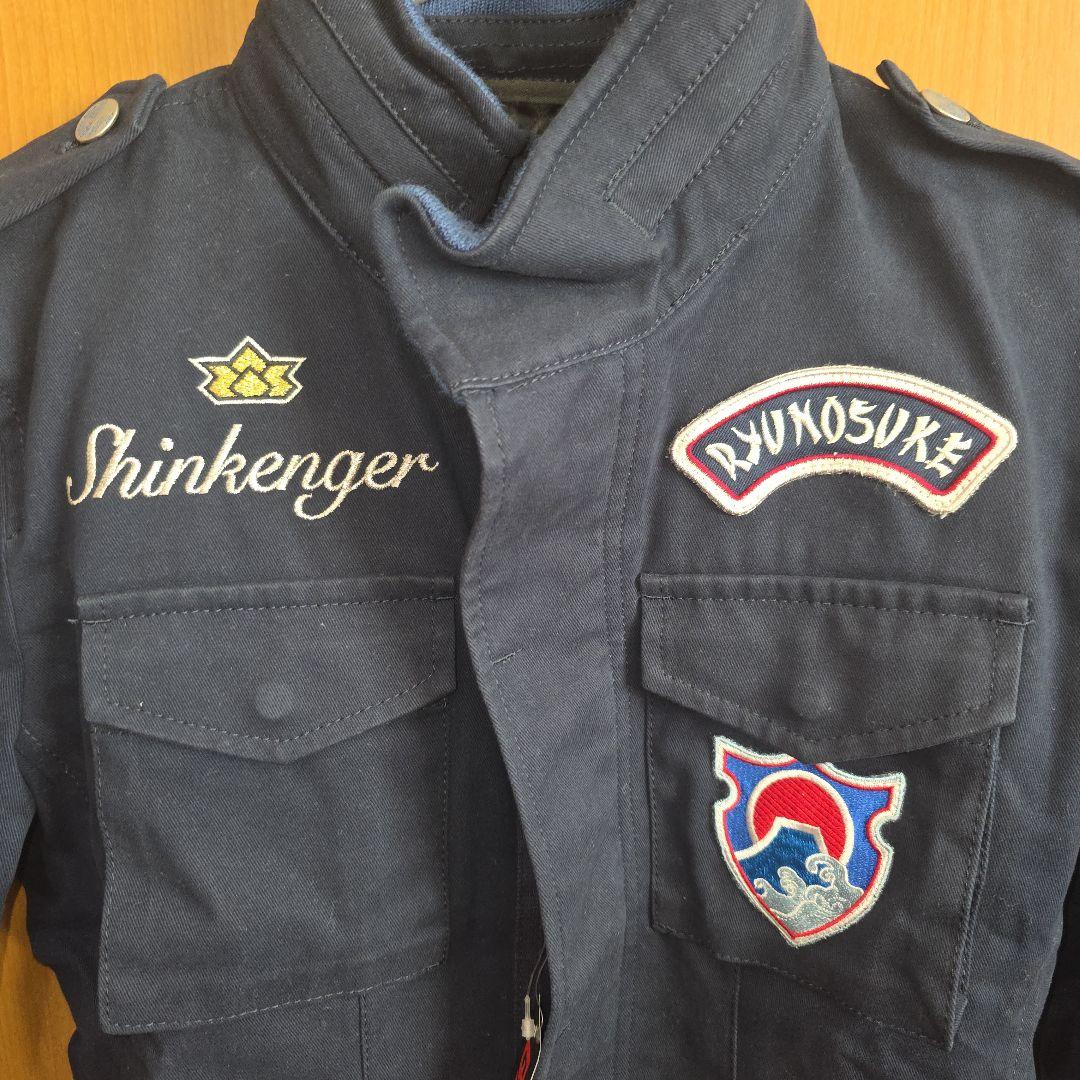 侍戦隊シンケンジャー　シンケンブルー　衣装　ジャケット　池波流ノ介　コスプレ