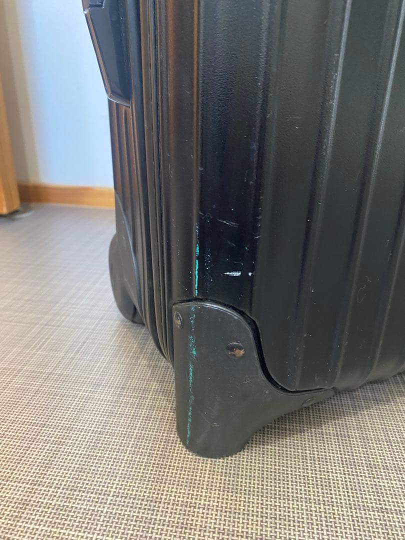 ※難あり　リモワ　黒スーツケース　ジャンク品