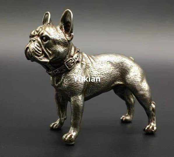 銅細工 沙皮犬 犬 装飾品 工芸品 美術品 置物