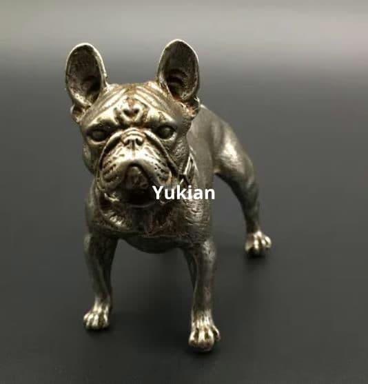 銅細工 沙皮犬 犬 装飾品 工芸品 美術品 置物
