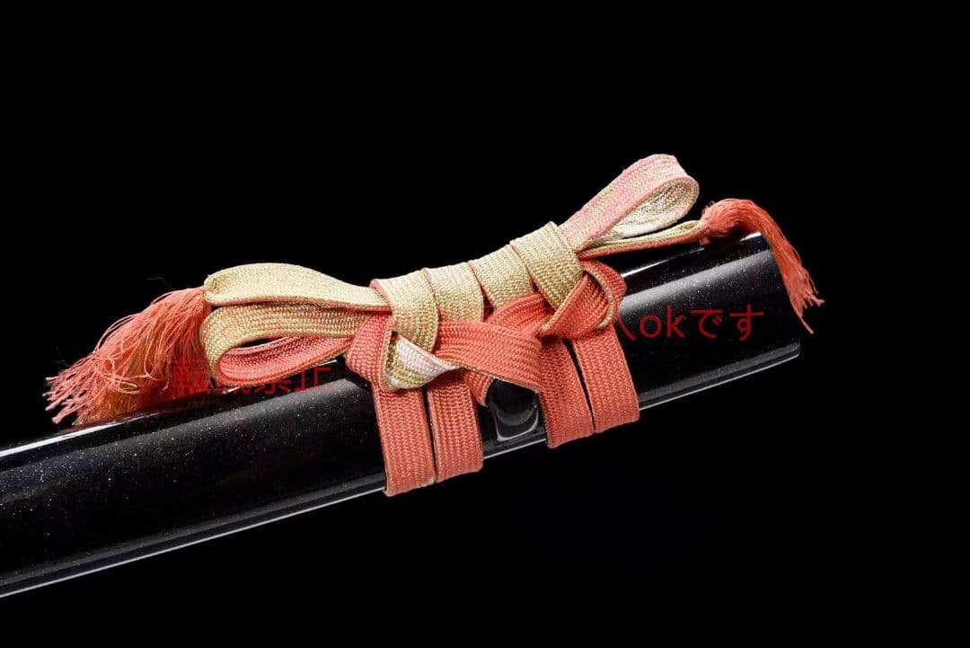 26寸銅装鋒鋼超鏡面武士刀『鏡面紅武士』 古兵器 武具 刀装具 日本刀 居合刀