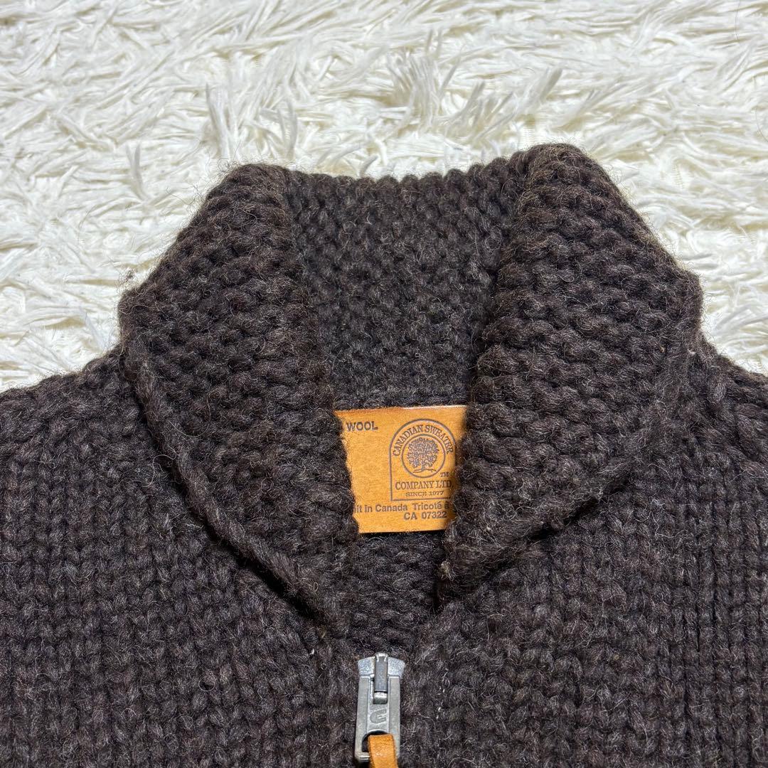 CANADIAN SWEATER カウチンセーター トーテムポール 古着