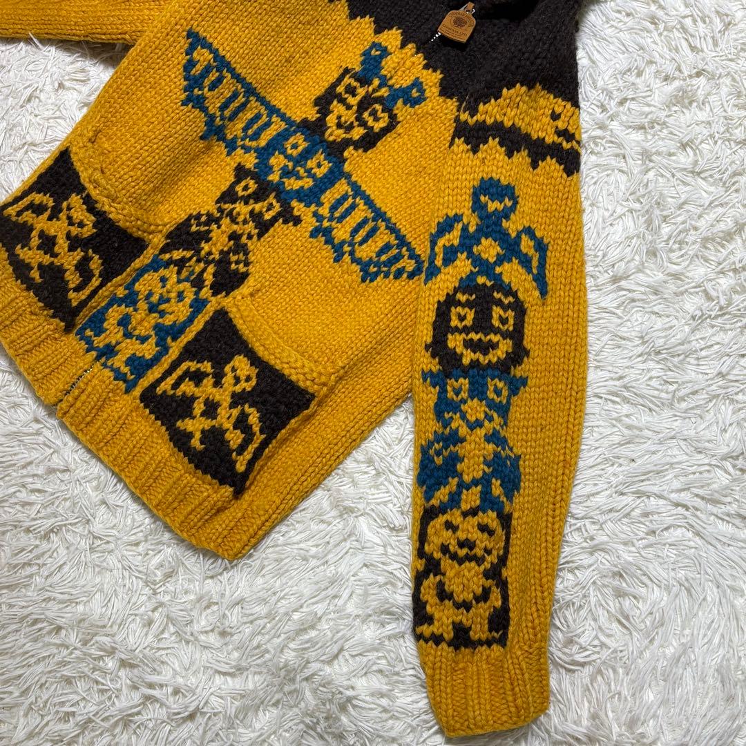 CANADIAN SWEATER カウチンセーター トーテムポール 古着