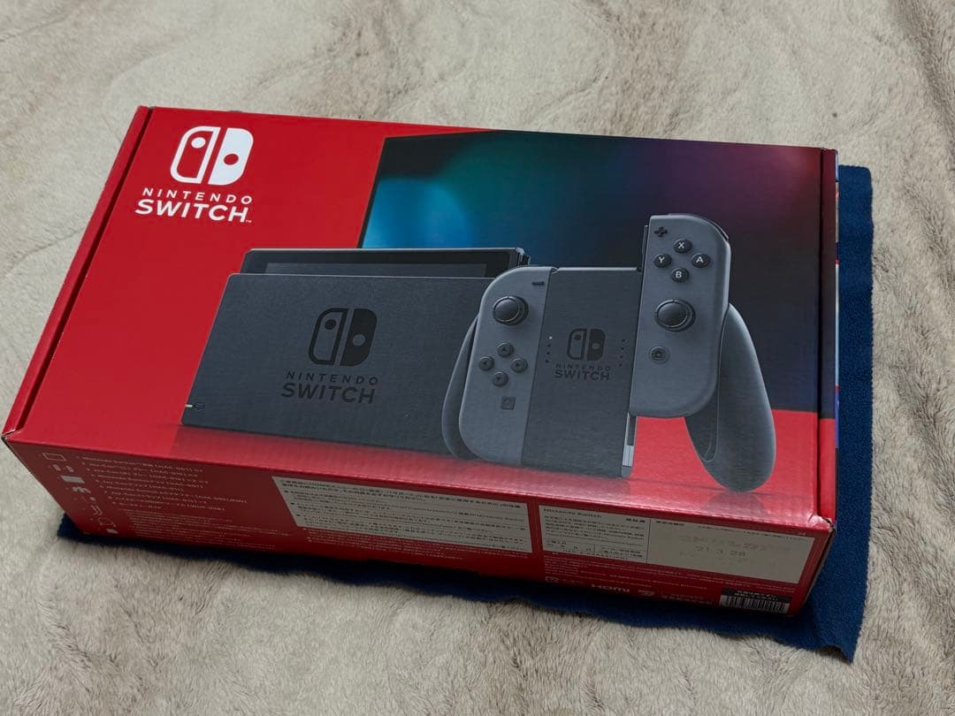 完動品！Nintendo Switch 本体 新型(バッテリー強化版) グレー