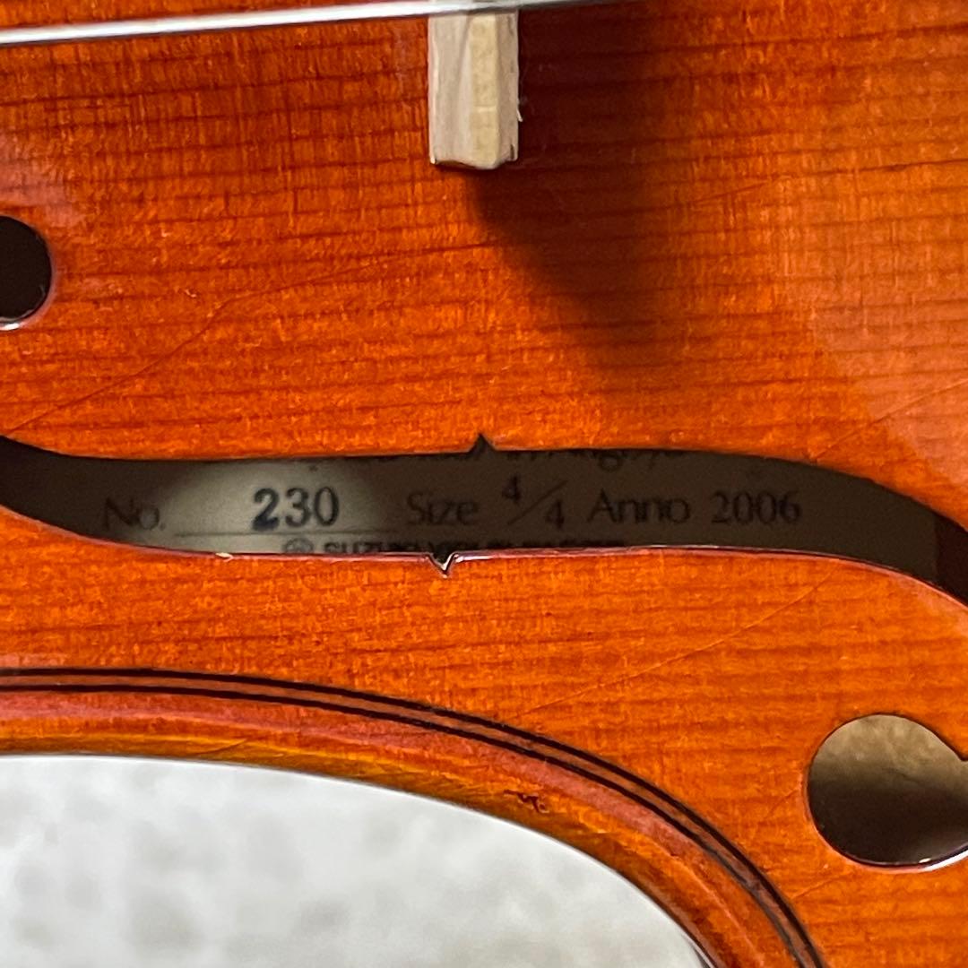 SUZUKI スズキ　No.230 4/4 鈴木　バイオリン　Anno 2006