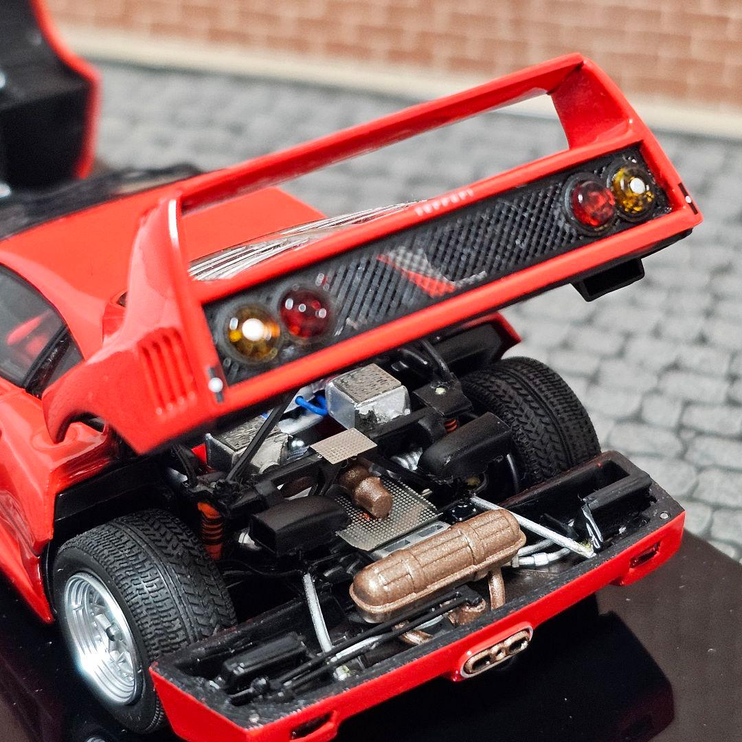 京商 1/43 フェラーリ F40 赤 05041R