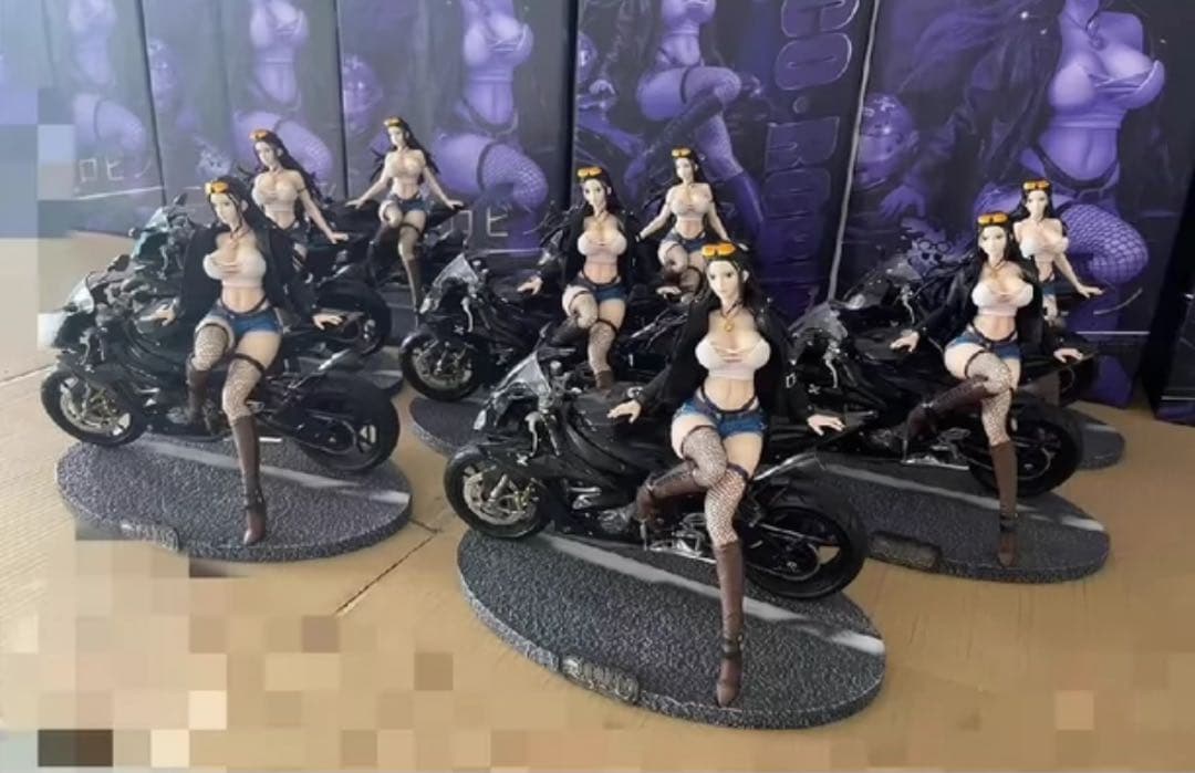 ワンピース　HUBEN ボア・ハンコック　ガレージキット　フィギュア