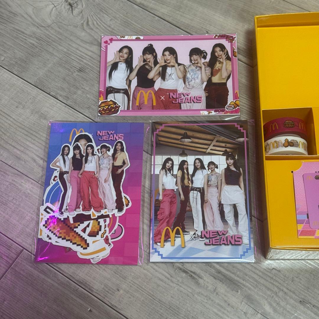 当選品 NewJeans マクドナルド 韓国グッズセット