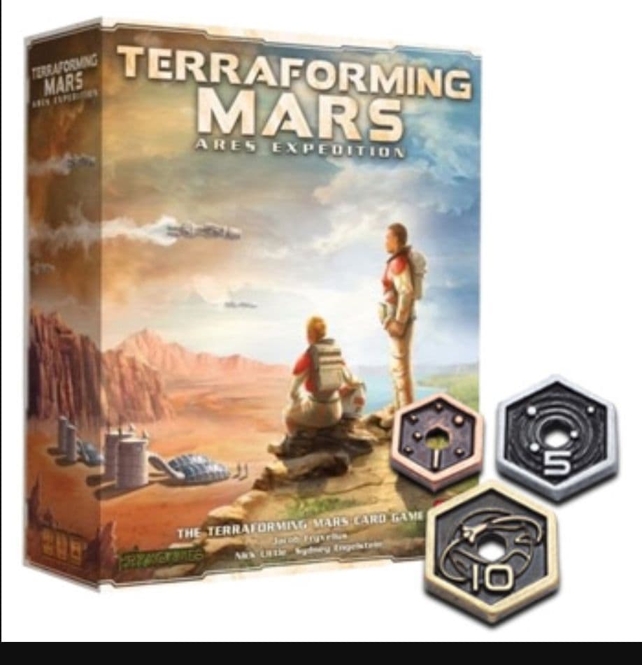 ボードゲーム「テラフォーミングマーズ」の金属製　メタル　セット