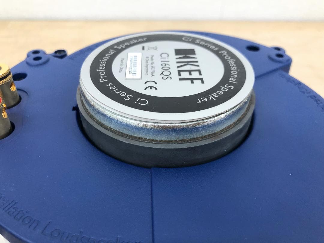 未使用品■KEF■壁埋め込み型スピーカー　Ci160QS　箱無し★ゆうパック