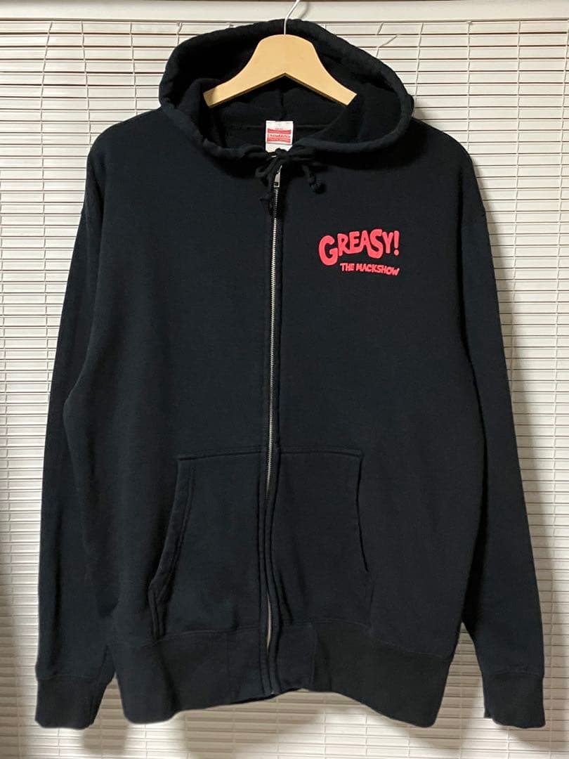 THE MACKSHOW ザ・マックショウ GREASY ! ジップ パーカー