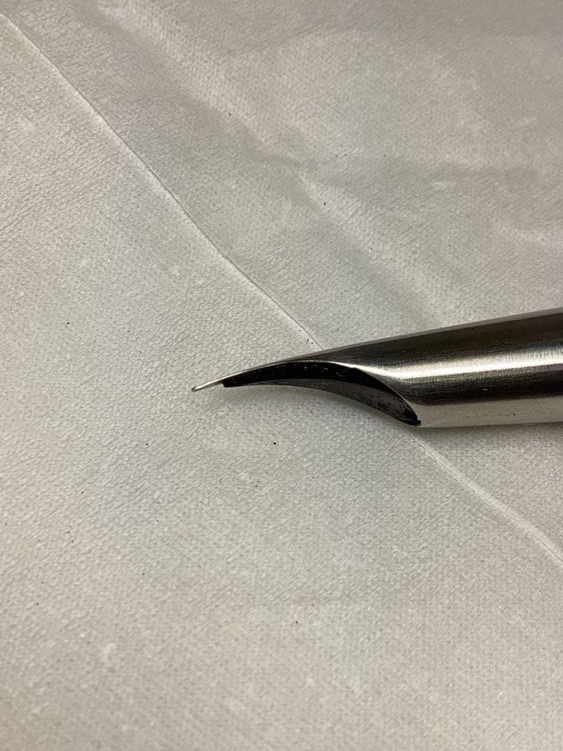 エ*２様 PILOT ペン先一体型シルバー 万年筆