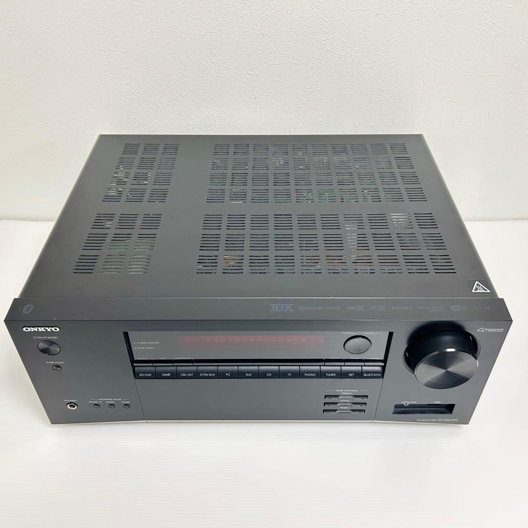 使用少 美品 ONKYO AVレシーバー TX-NR6100 ブラック アンプ