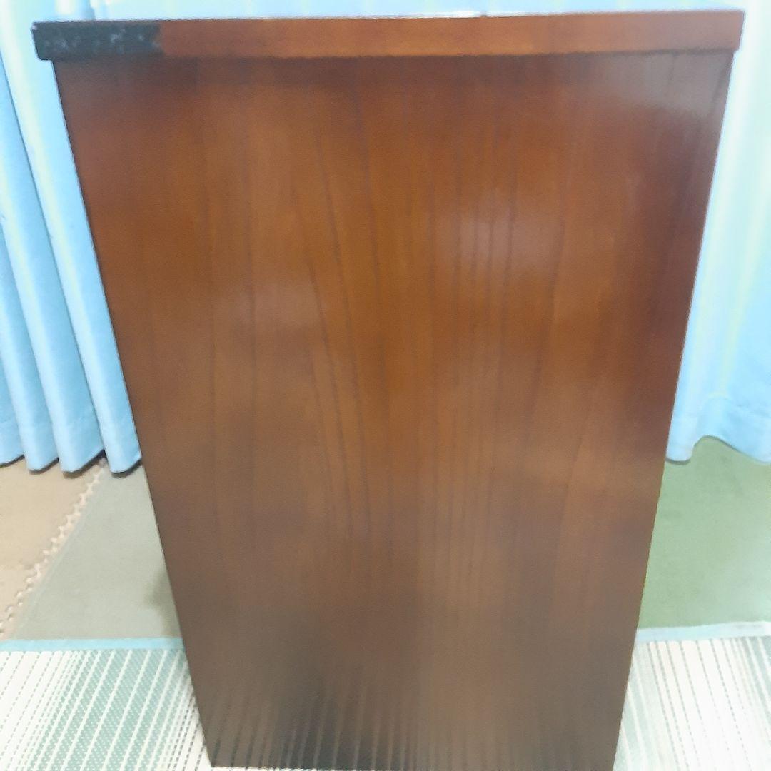 アンティーク 階段 箪笥 引き出し鍵付き 74×76×45 右上がり