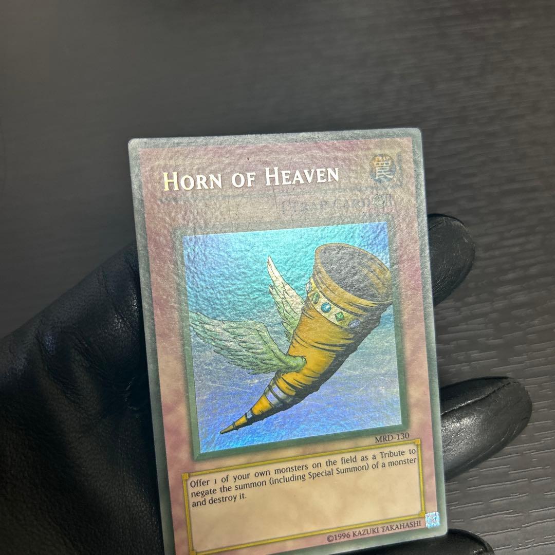 【希少】遊戯王 北米版 MRD−130昇天の角笛 max faded ウルトラ