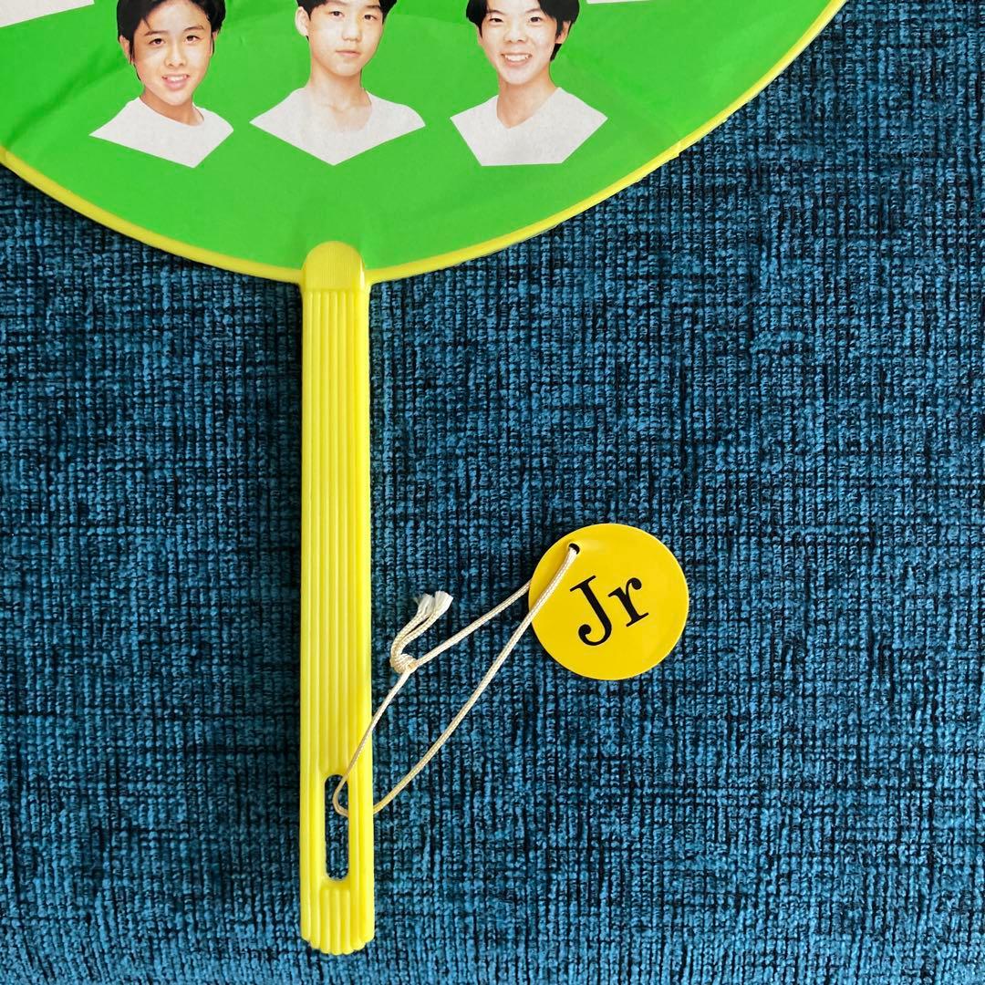 嵐メンバーJohnny's Jr. 時代のうちわ