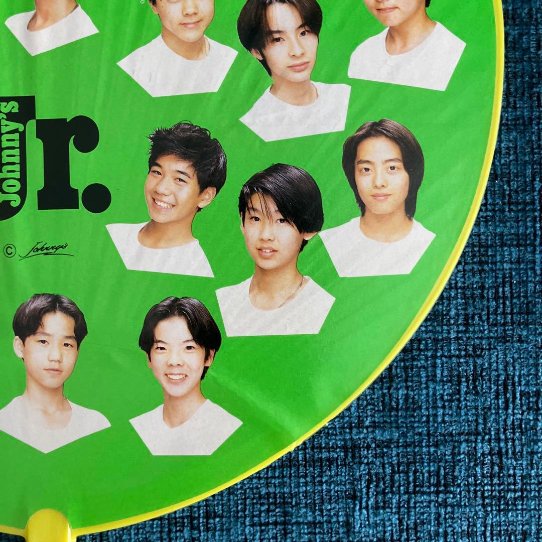 嵐メンバーJohnny's Jr. 時代のうちわ