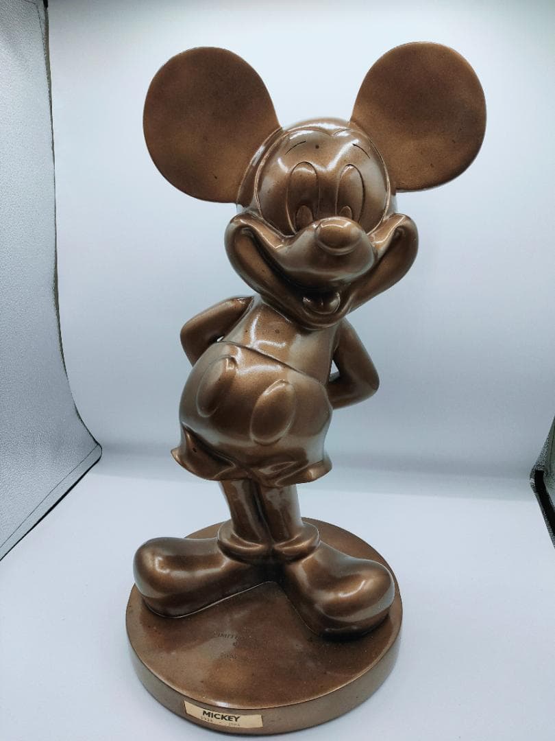 ミッキーマウス アニバーサリー 特大 ブロンズ像 2006 1000体限定 ①
