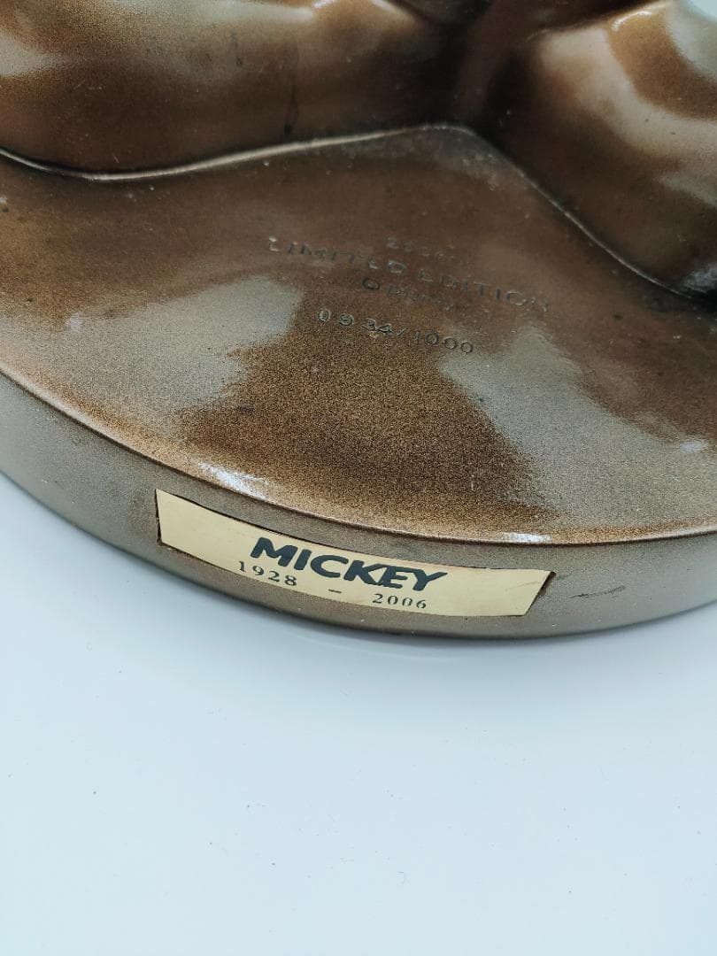 ミッキーマウス アニバーサリー 特大 ブロンズ像 2006 1000体限定 ①