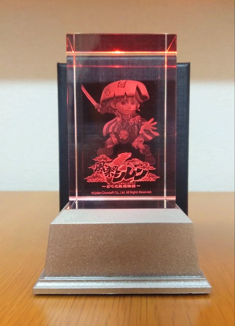 【風来のシレン6 とぐろ島探検録 予約特典】3Dクリスタルセット