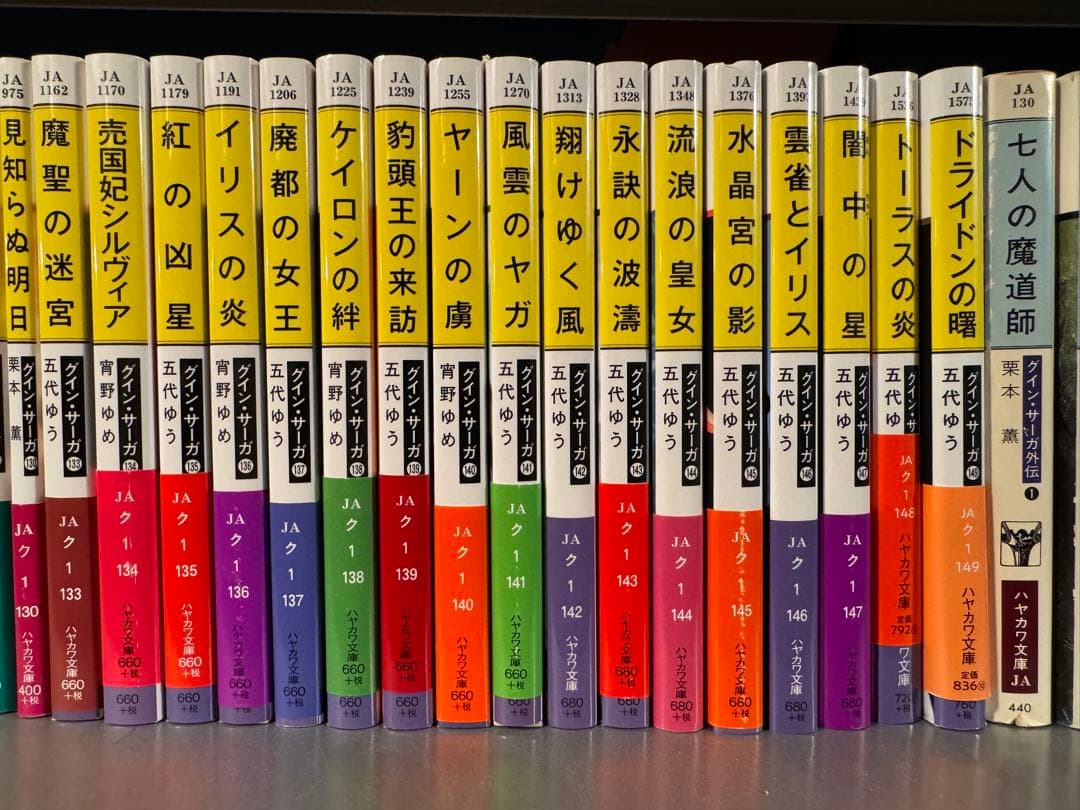 グインサーガ全巻　(一部未購入あり) 本編、外伝、関連書籍セット