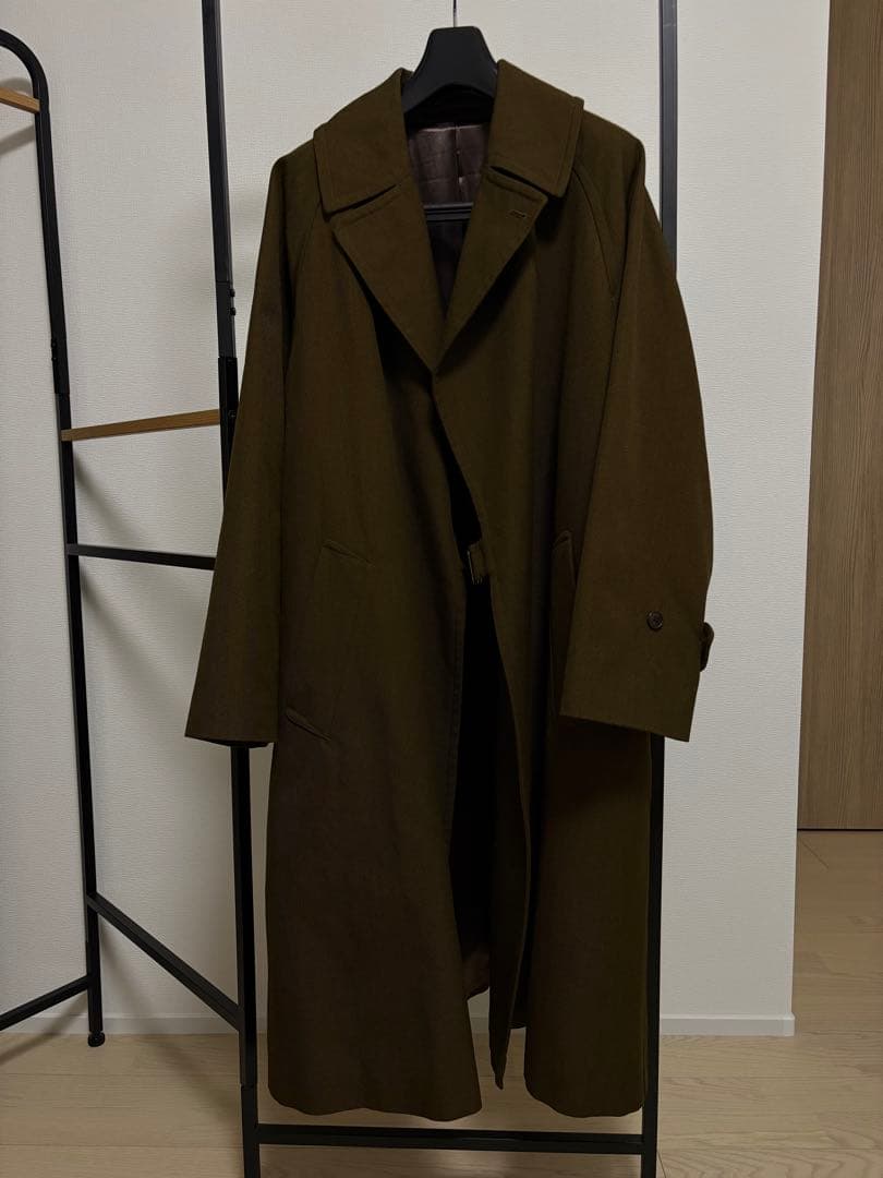 【美品】コモリ タイロッケンコート ウールサージ 18AW COMOLI 1