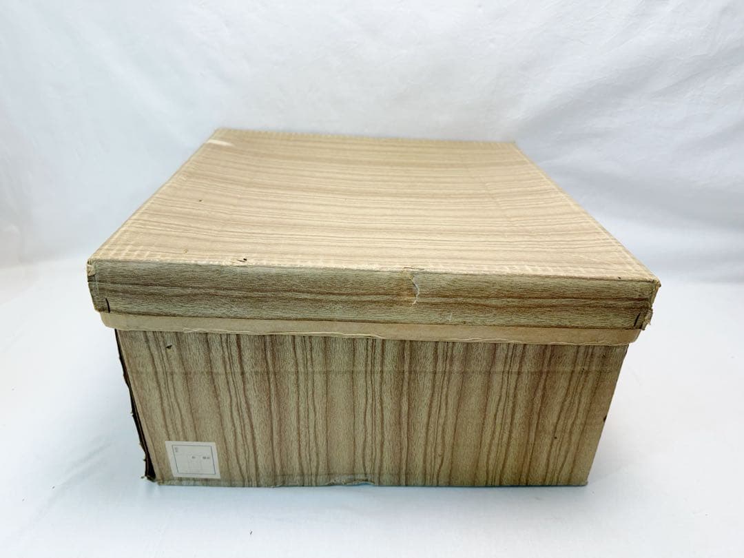 未使用 茶道具 桑 置炉 磨入子 炉.置炉用炭型電熱器 2点セット 元箱