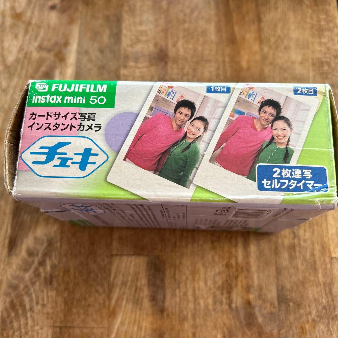 富士フィルム チェキ instax mini 50 シルバー インスタントカメラ