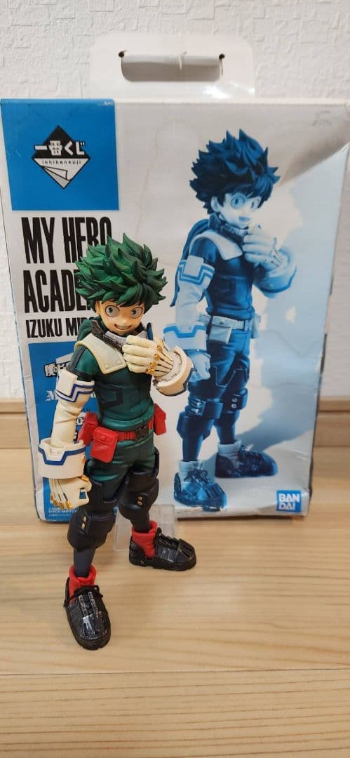 僕のヒーローアカデミア 一番くじ　レッツビギン緑谷出久、爆豪勝己フィギュアセット