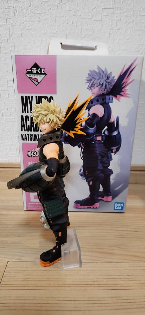僕のヒーローアカデミア 一番くじ　レッツビギン緑谷出久、爆豪勝己フィギュアセット