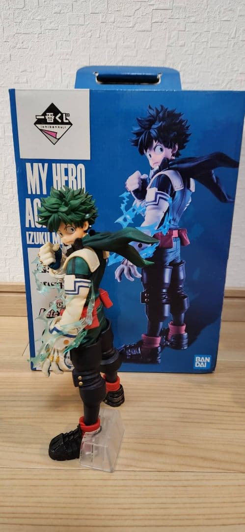 僕のヒーローアカデミア 一番くじ　レッツビギン緑谷出久、爆豪勝己フィギュアセット