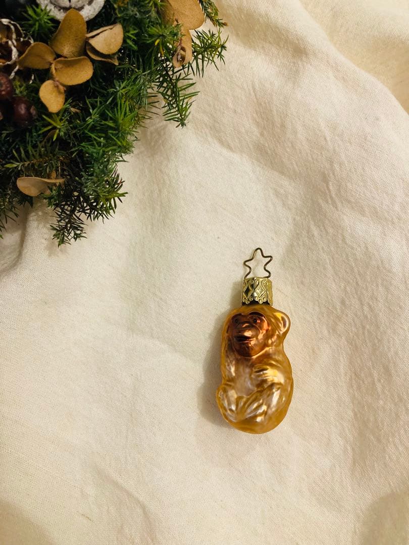 vintage German Inge glass クリスマスオーナメント　6個