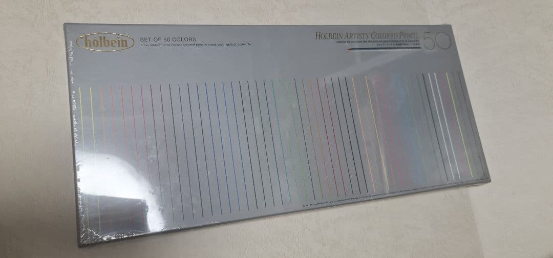 ホルベイン アーティストカラー色鉛筆 50色セット