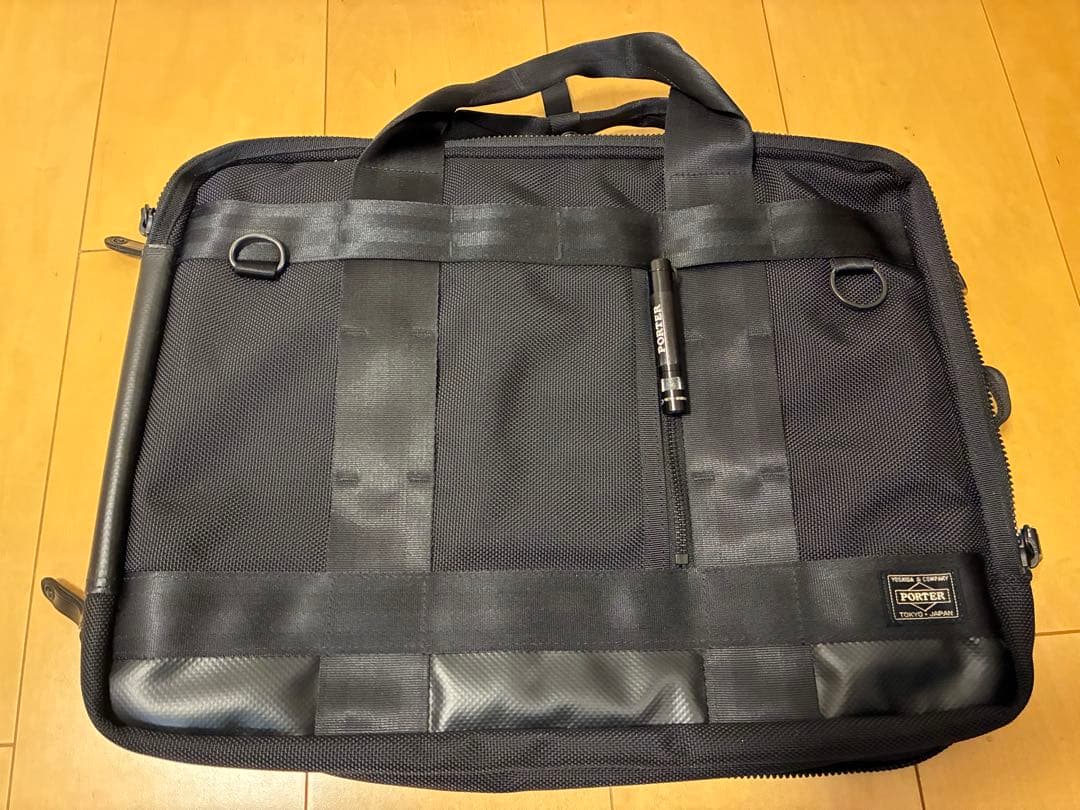 PORTER ブリーフケース　マグライト付き