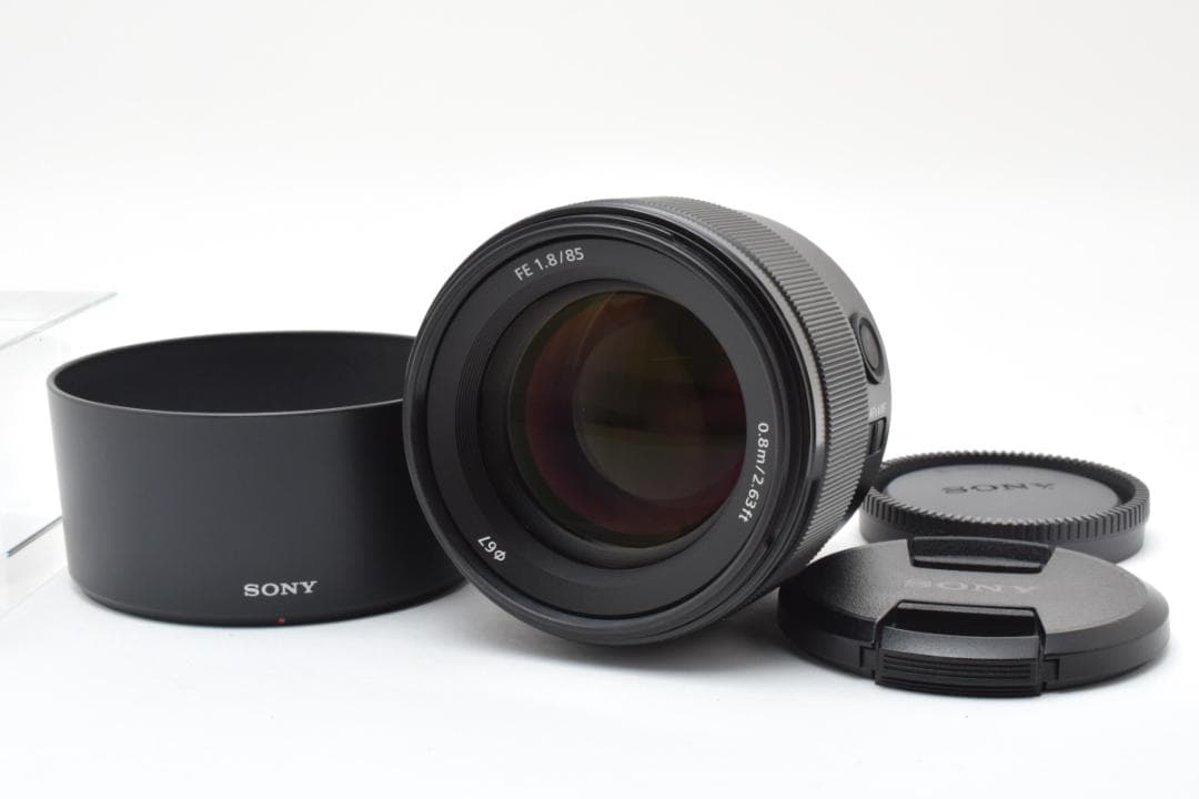 美品　SONY FE 85mm F1.8 SEL85F18 Eマウント M865