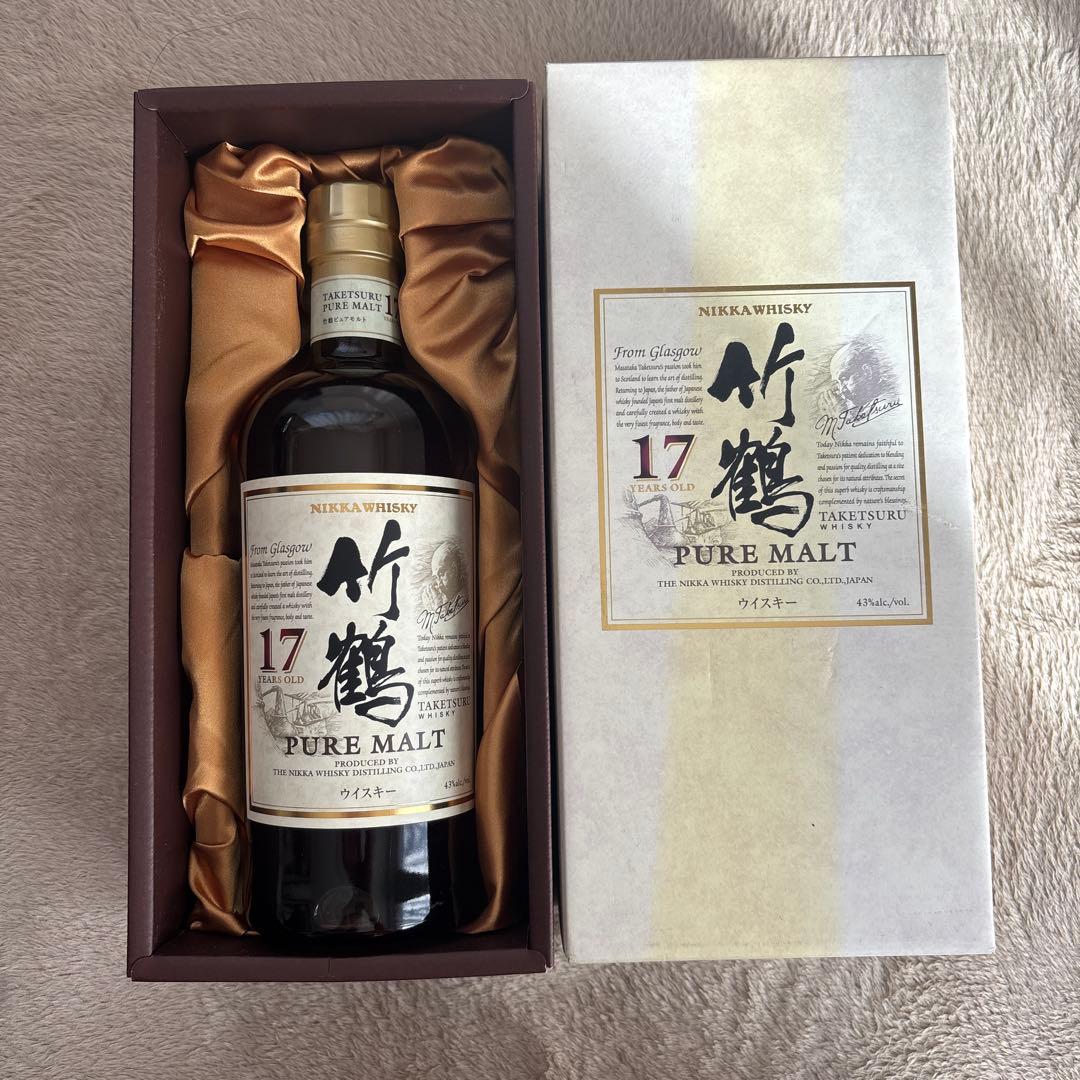 未開栓ニッカウイスキー 竹鶴 17年 700ml