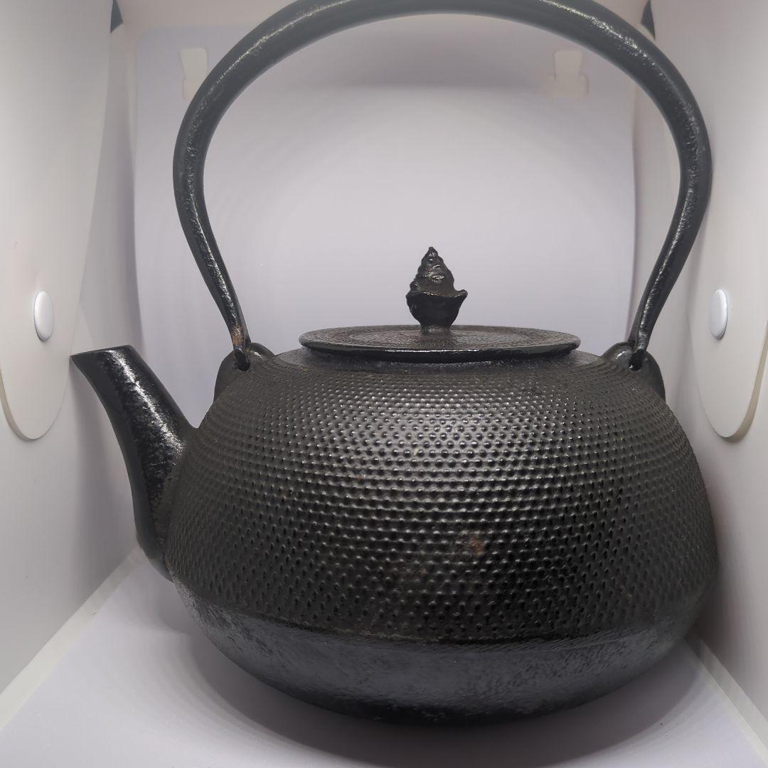 鉄急須丸アラレ