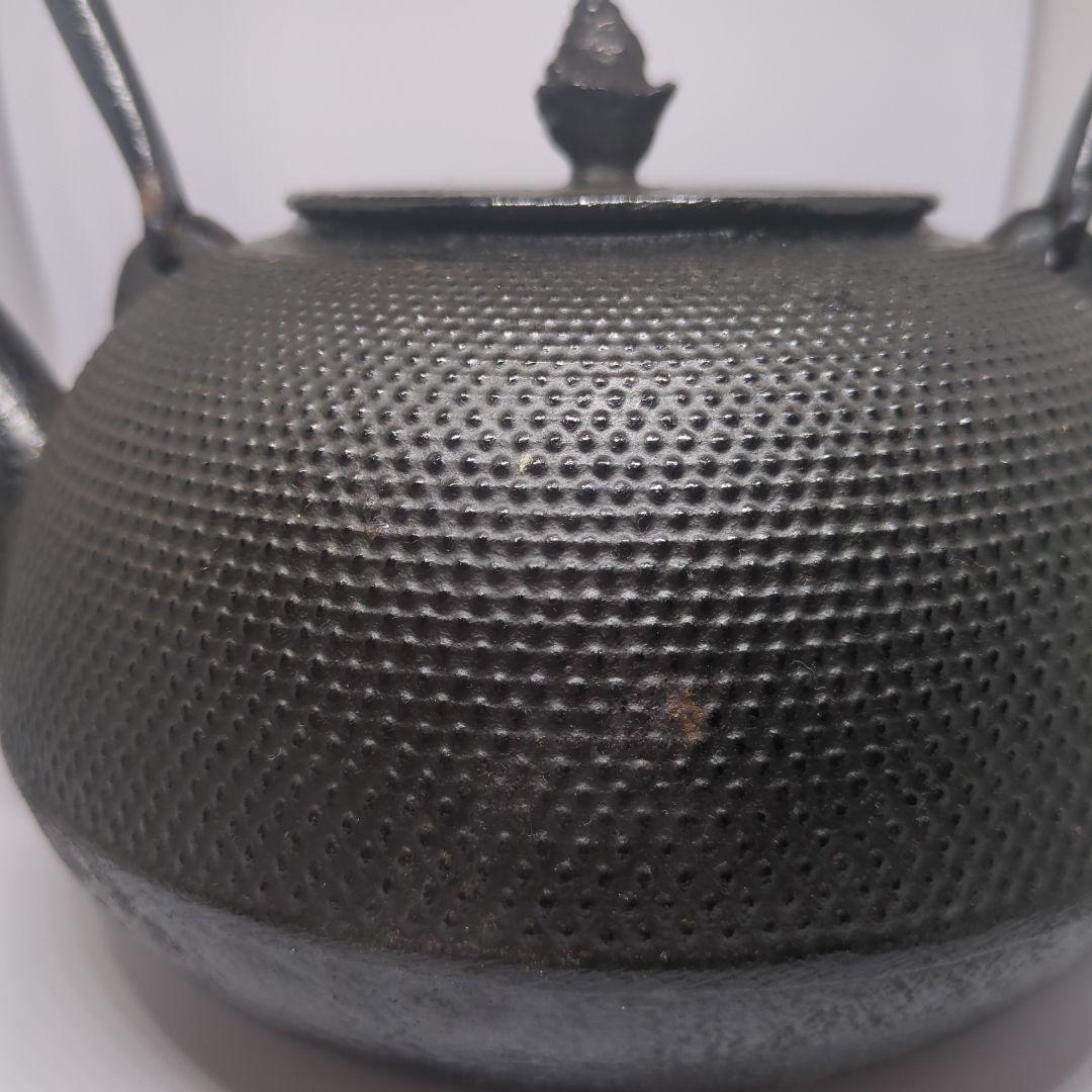 鉄急須丸アラレ