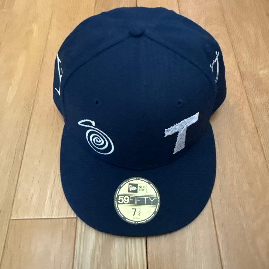 Stussy 59FIFTY ネイビーキャップ 7 3/4