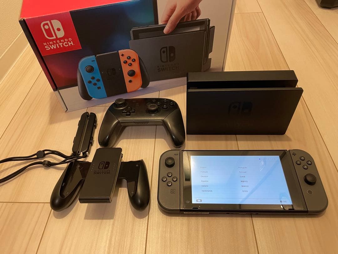 【動作不良あり】Nintendo Switch 本体＋Proコントローラー