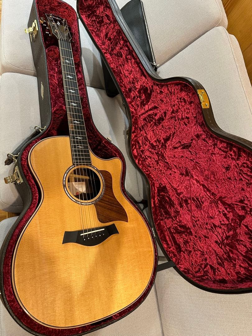 2022年購入Taylor814ce ギター 新品　島村楽器購入　保証書有