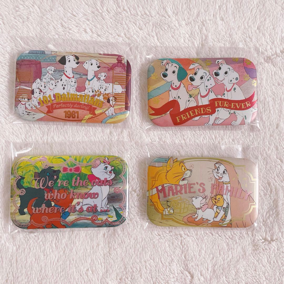 ディズニースクエアカンバッジコレクション 10個