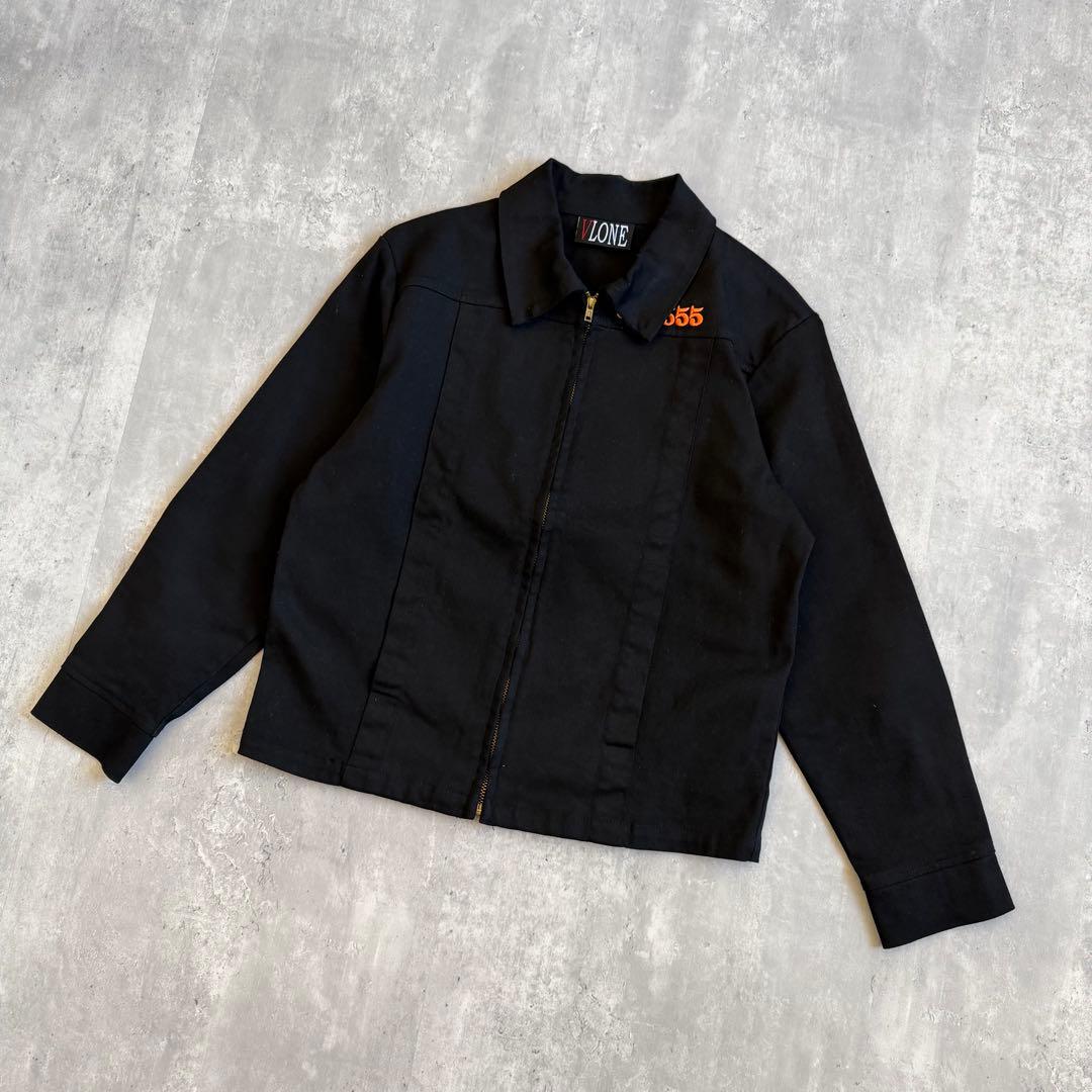 VLONE ヴィーロン Jail Jacket 55555刺繍 ブラック M