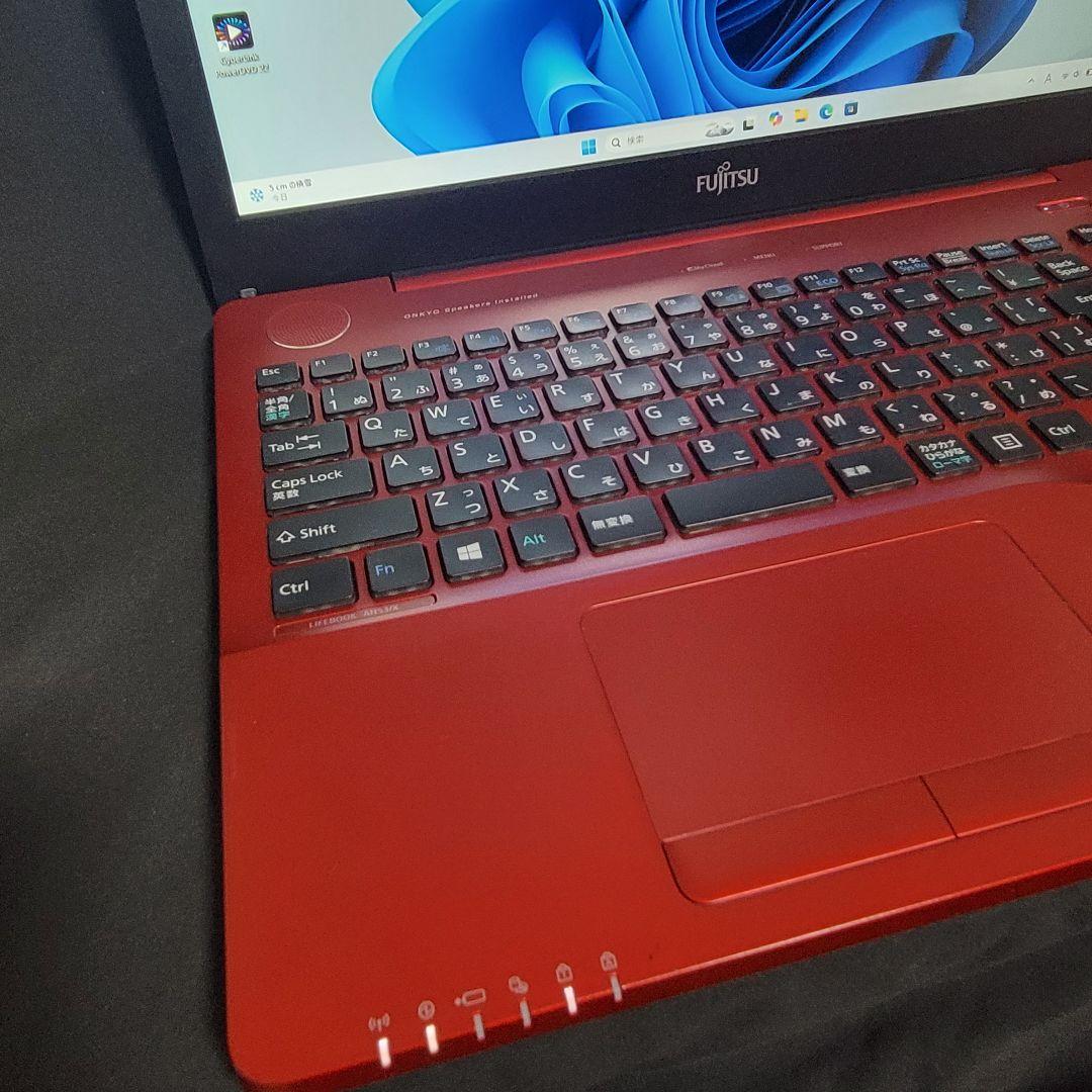 富士通 AH53/X 512GB SSD corei7 office2021