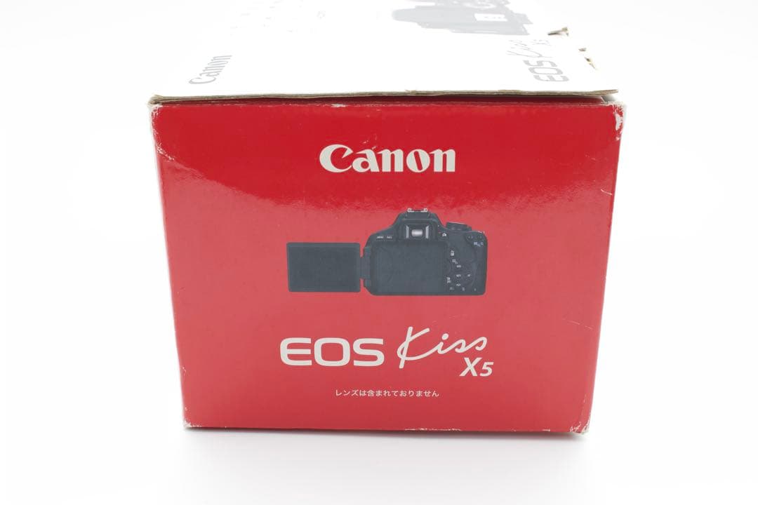 Canon EOS Kiss X5 ボディ　元箱付き　付属品完備　画面回転