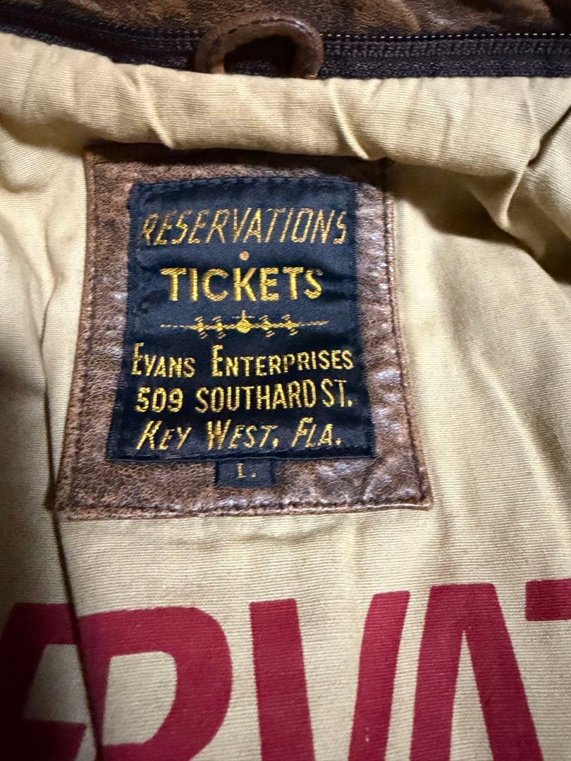 90's A-2 フライト レザージャケット ブルゾン 本革 ショート丈 羊